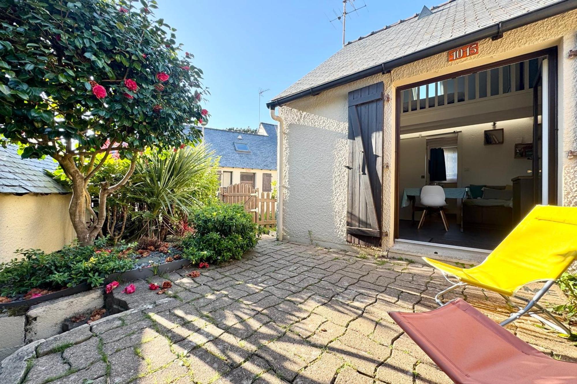 Maisonnette de charme Bord de mer Piscine Guidel Extérieur photo