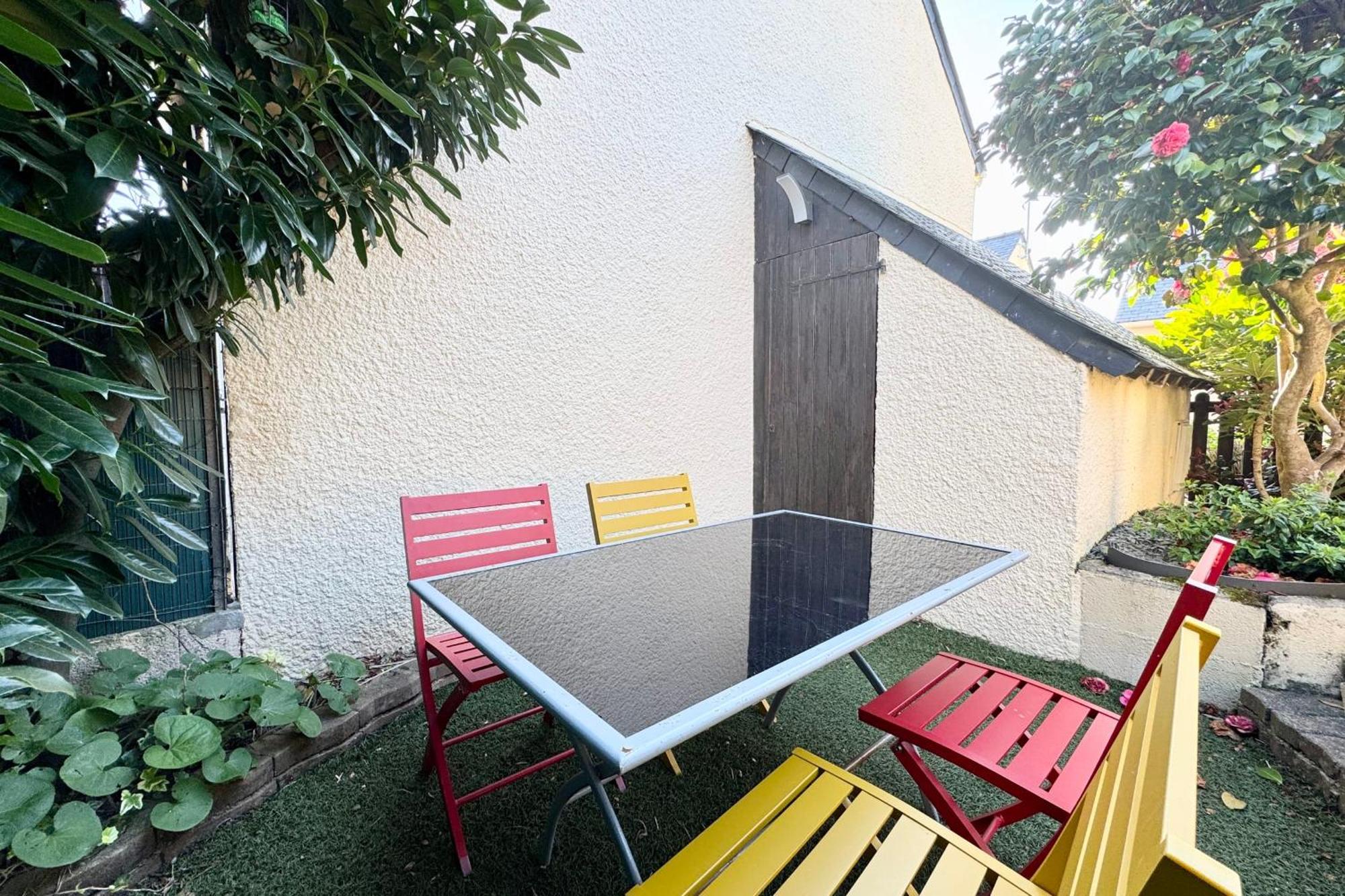 Maisonnette de charme Bord de mer Piscine Guidel Extérieur photo